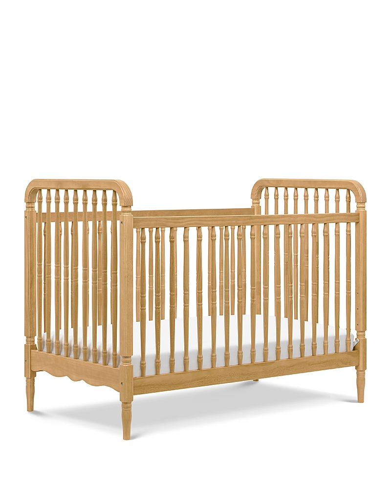 Namesake Liberty 3 In 1 Convertible Spindle Crib With Toddler Bed Conversion Kit In Honey