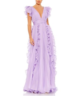 Mac Duggal☆プリーツ フリル Aライン ガウン 13604208_fpx.tif?$filterlrg$&