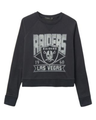 Junk Food Clothing - Women's NFL Las Vegas Raiders Overtime Crew