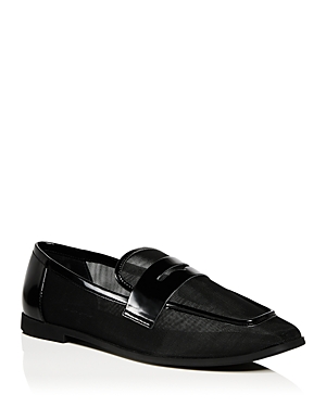 AQUA WOMEN'S NEDA SLIP ON PENNY LOAFER FLATS - EXCLUSIVE
