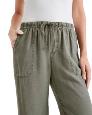 Angie Cropped Wide Leg Pants