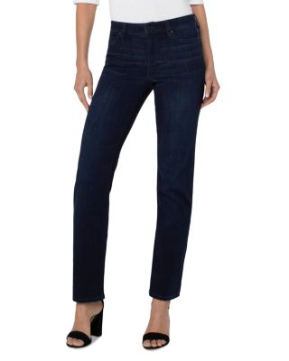 Sadie Mid Rise Straight Jeans in Halifax