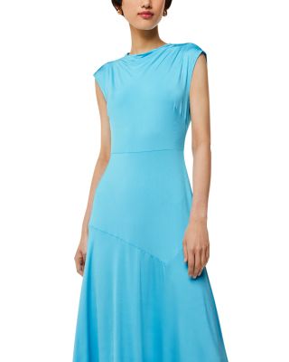 Iris Asymmetric Jersey Dress