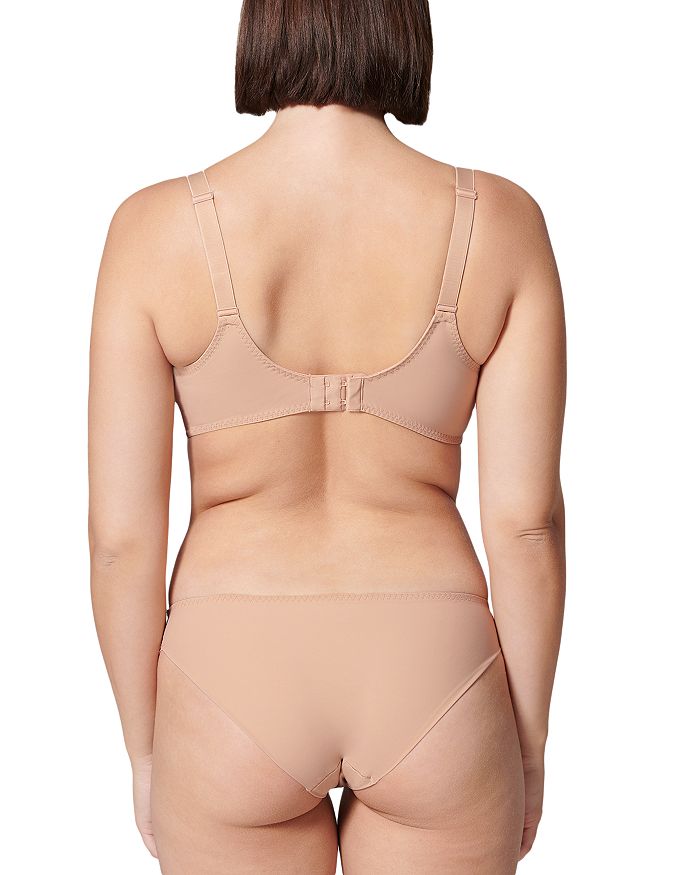 Shop Simone Perele Reve Lace Underwire Full Cup Bra In Nude