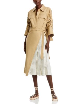 3.1 Phillip Lim - Striped Panel Shirtdress