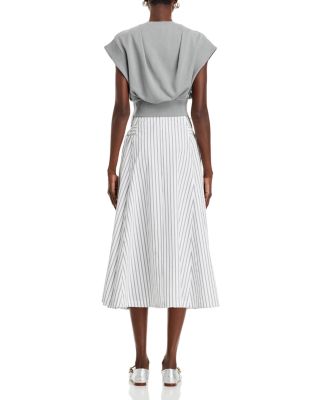 Sweater Top Combo Dress