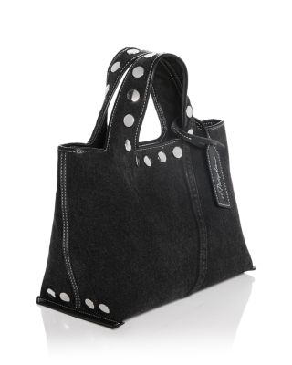 3.1 Phillip Lim Washed Denim Mini Market Tote Bag