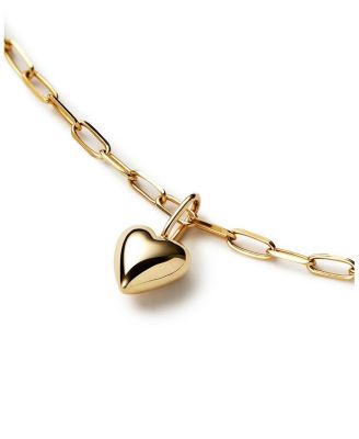 10K Gold Heart Bracelet
