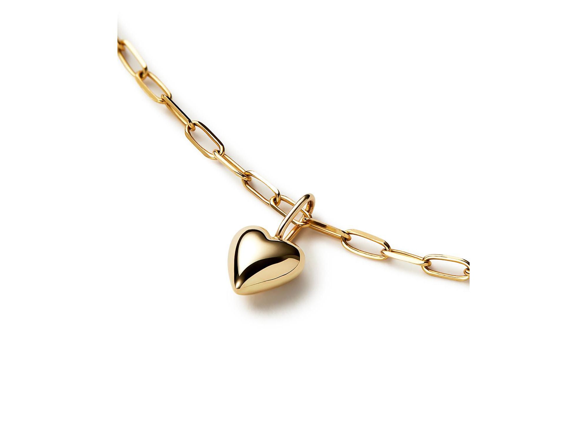 10K Heart Bracelet — Image 4