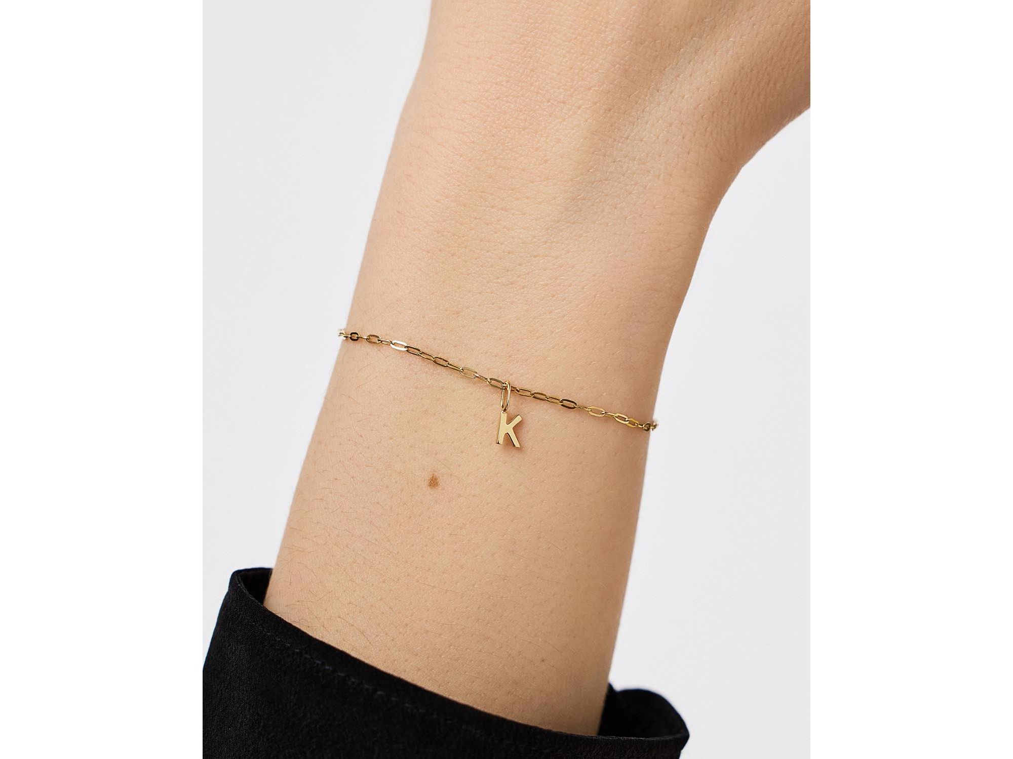 10K Letter Bracelet — Image 91