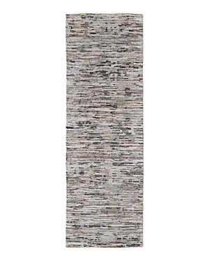 Shop Feizy Conroe Cro6821f Runner Area Rug, 2'6 X 8' In Gray/blue