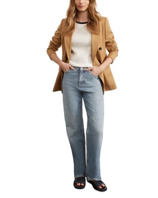 Limited Leigh Straight Leg Jean in Light Wash