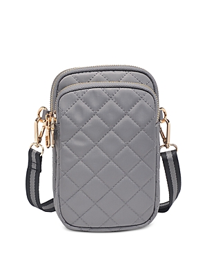Shop Sol & Selene Divide & Conquer Quilted Crossbody In Carbon