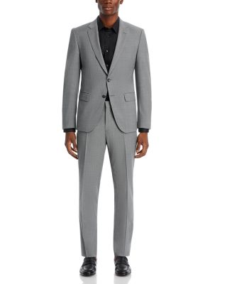 H-Huge Tic Weave Slim Fit Suit