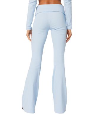 Coffee Break Ribbed Flare Leggings