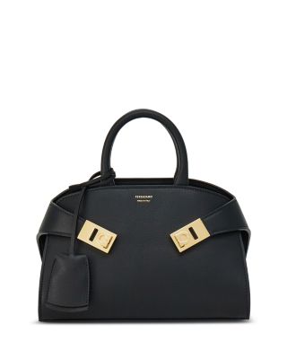 FERRAGAMO - Hug Soft Mini Leather Crossbody