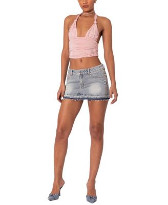 Lillie Knotted Halter Top