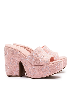 Shop Larroude Women's Margot Platform High Heel Sandals In Pink