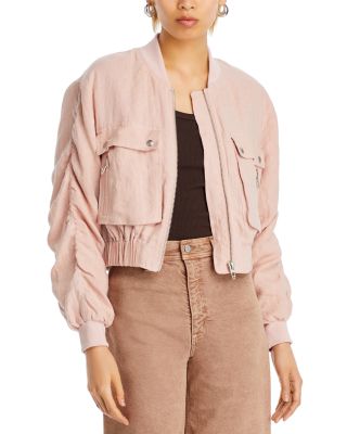 BLANKNYC - Cropped Bomber Jacket