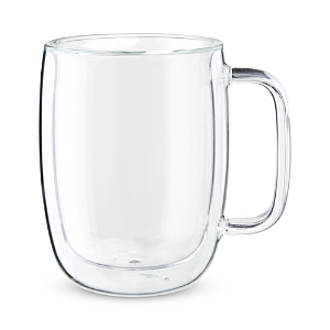 Zwilling J.a. Henckels Zwiling J. A. Henckels Sorrento Plus Latte Glass Mug, Set Of 2 In Clear