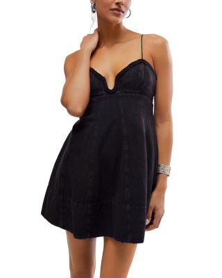 knee length dresses for ladies Small / Vintage Indigo main image 0