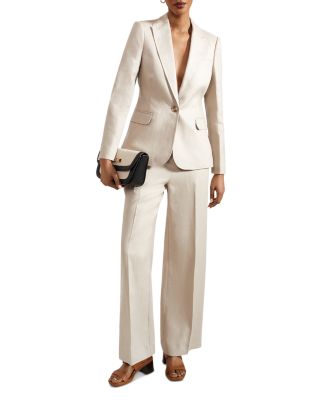 Roberta Linen Single Breasted Jacket & Pants