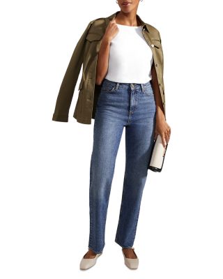 Nessie Flutter Sleeve Slub Top