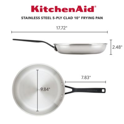 5 Ply Stainless Steel 10&amp;quot; Skillet