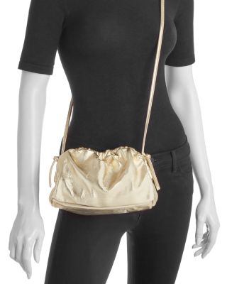 Mini Cloud Leather Clutch