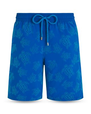 Okoa Flock Vendome Turtles Print 7" Swim Trunks