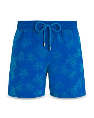 Moorea Flock Vendome Turtles Print 5" Swim Trunks