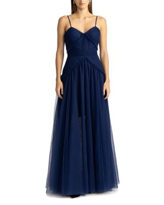 Zac Posen - Pleated Tulle Gown