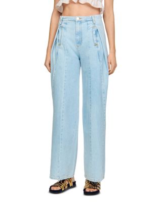 Sandro - Everly Jeans in Light Blue Jeans