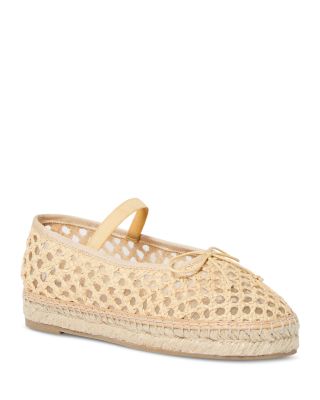 Loeffler Randall - Women's Woven Mary Jane Espadrille Flats