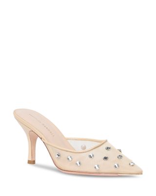 Loeffler Randall - Women's Embellished Mesh High Heel Pumps