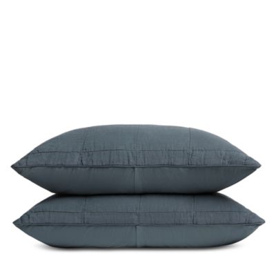 Linen Box Quilted Standard Sham, Set of 2