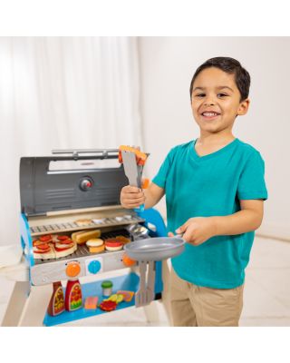 Deluxe Grill & Pizza Oven Play Set - Ages 3-6