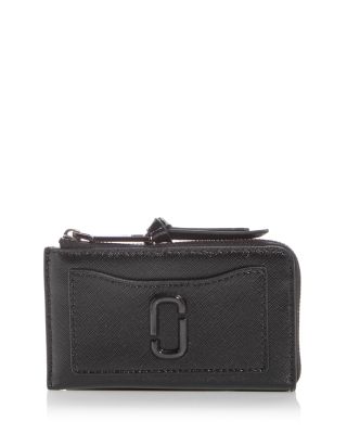 MARC JACOBS Utility Snapshot Leather Top Zip Multi Wallet | Bloomingdale's