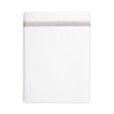 Amalia Home Collection - Douro Egyptian Cotton Flat Sheet, Queen