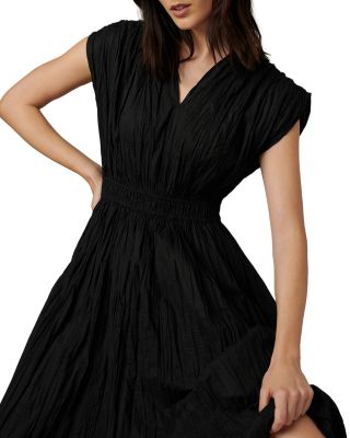 Joe's Jeans The Lania Crinkle Cotton Midi Dress | Bloomingdale's