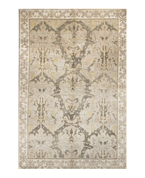 Shop Bashian One Of A Kind Indo Oushak Area Rug, 5'9 X 8'9 In Gray