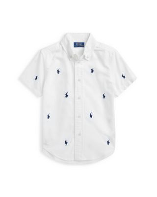 Ralph Lauren - Boys' Polo Pony Oxford Short Sleeve Shirt - Little Kid