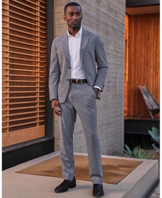  Fresco  Suit Pant  Navy Solid