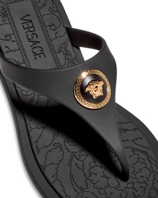 Versace Women's Alia Medusa Thong Sandals | Bloomingdale's