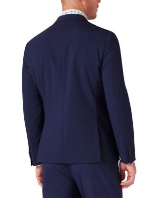  Fresco  Suit Jacket  Navy Solid