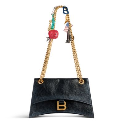 Balenciaga - Crush Small Chain Bag Dirty Effect with Souvenirs