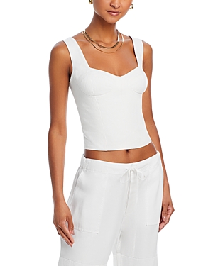 Shop Aqua Lace Up Back Corset - 100% Exclusive In White