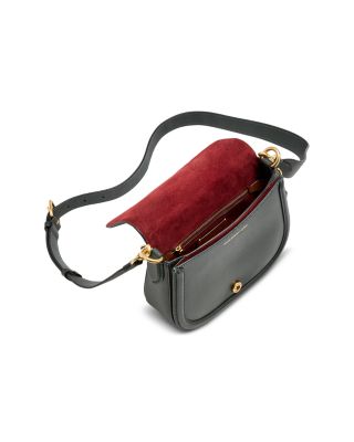coach ビートショルダーバッグ COACH Beat Saddle Leather Shoulder Bag | Bloomingdale's Handbags