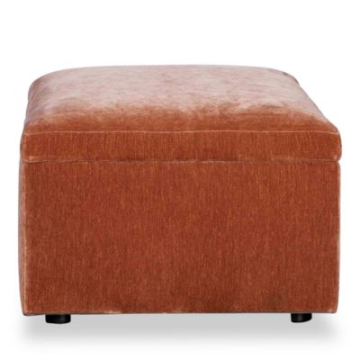 Auburn Medium Rectangle Fabric Ottoman