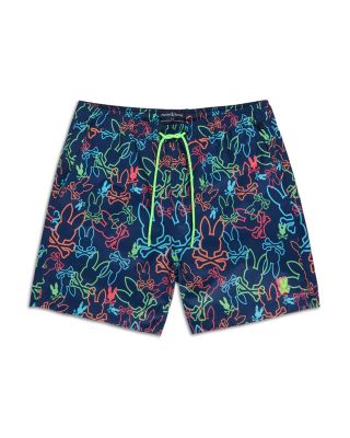 Psycho Bunny - Barrett Drawstring 5.75" Swim Trunks